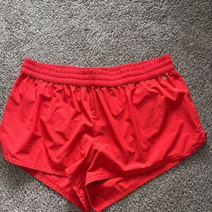 DSG Women’s Running Shorts 2XL Bright Orange Built-In Brief Liner Athletic #5